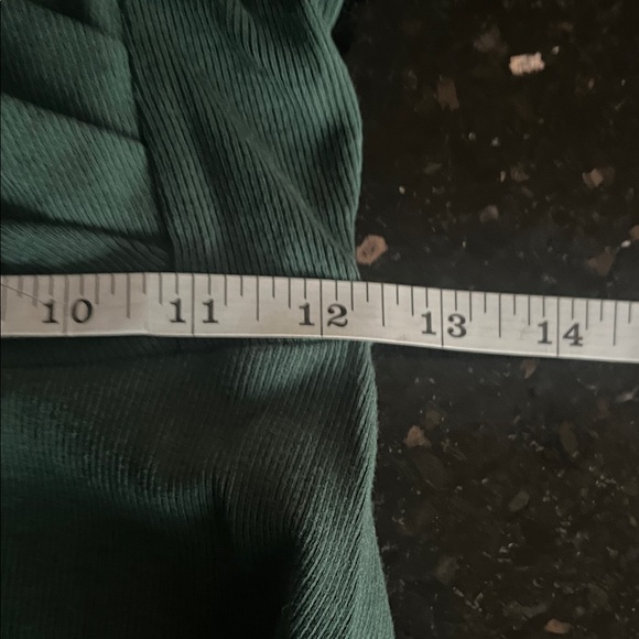 OGL Plantive Deep Green Long Sleeve Dress - Picture 9 of 10